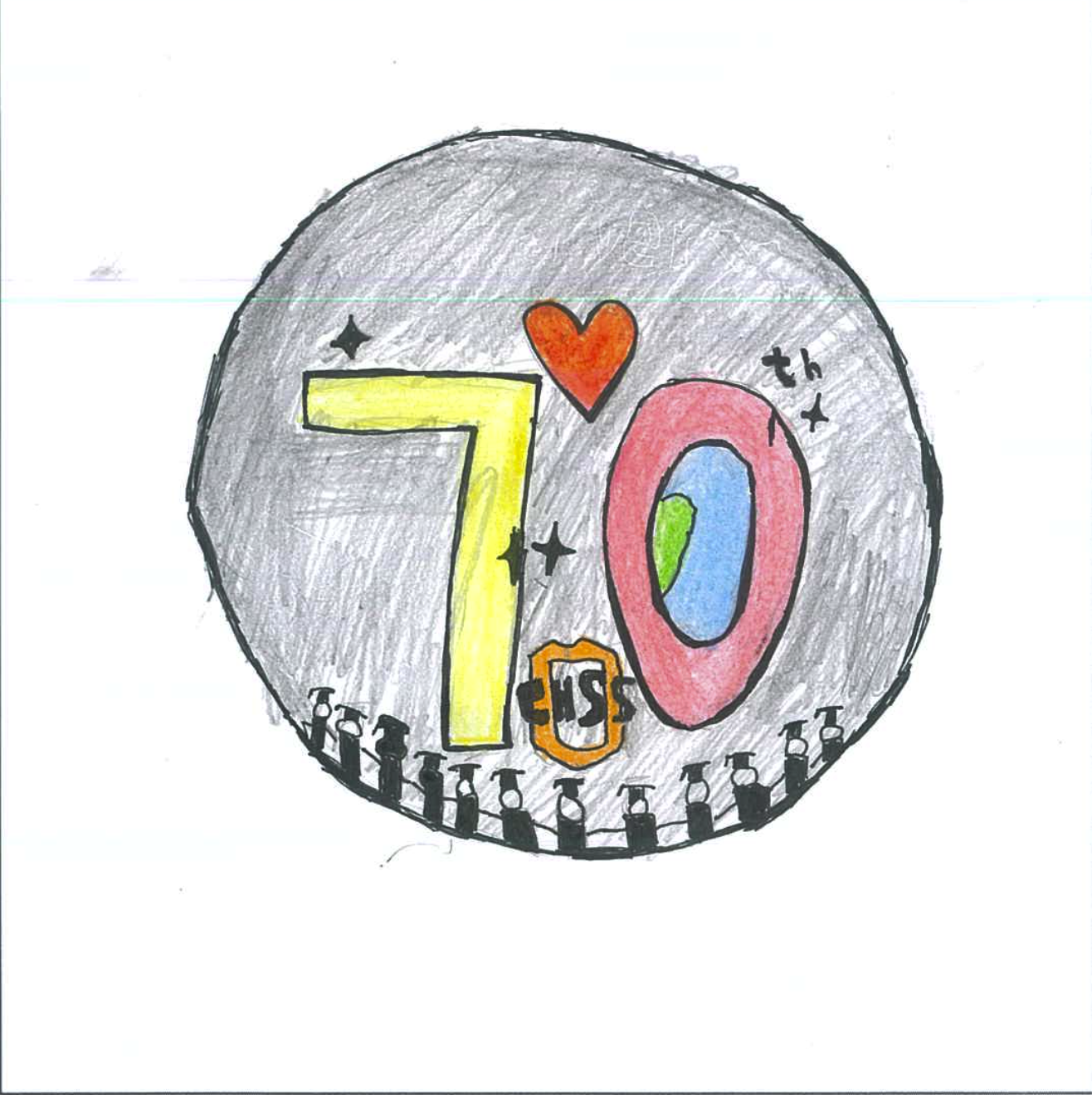 本頁圖片/檔案 - 1B Cheung Tin Yan_70th Anniversary Logo Design